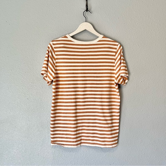 Jenni Kayne Canyon Stripe Cotton Yak Blend Short Sleeve Tee size large - Picture 7 of 7